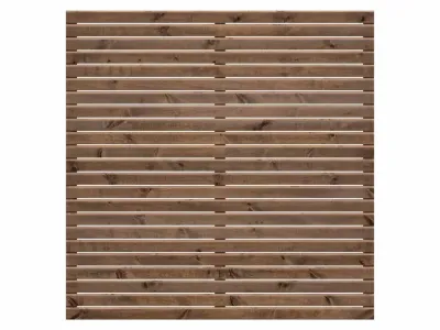 Rhombuszaun DIY-Bausatz Kiefer KDI braun Produktbild #1