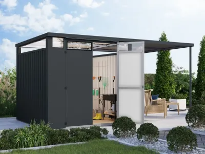 Metall-Gerätehaus "Østen 2" Produktbild #1