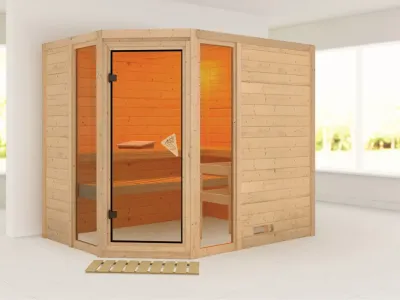 Sauna Massivholzsauna Sinai 3 Produktbild #1