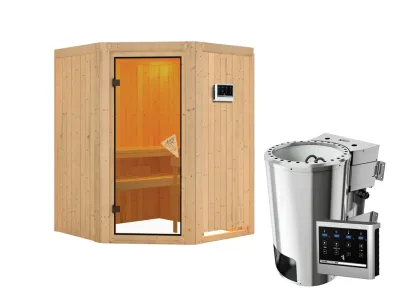 Sauna Systemsauna Nanja inkl. Plug & Play Bio-Ofen externe Steuerung Produktbild #6