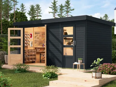 Gartenhaus Merkur 19 mm Produktbild #1