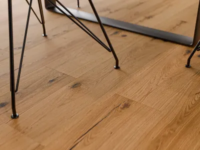 Parkett Eiche Rustikal Landhausdiele Gebürstet Produktbild #3