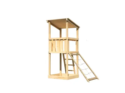 Spielturm Anna naturbelassen mit Varianten Produktbild #2