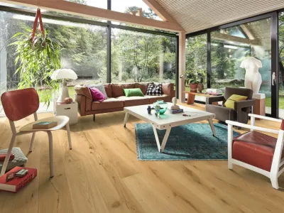 Parkett PD 400 Eiche authentic 9011 Landhausdiele Gebürstet Produktbild #2