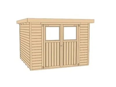 Gerätehaus 227 Gr. 1 21 mm naturbelassen Produktbild #2