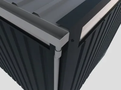 Metall-Gerätehaus "Østen 1,5" Produktbild #6