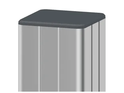 EASY-FENCE-ROM ALU-Pfosten Produktbild #1