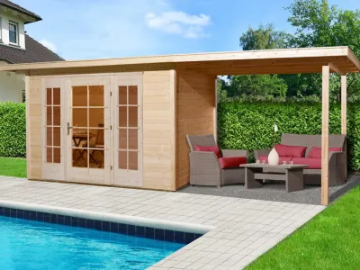 Gartenhaus 172 Gr. 1 21 mm naturbelassen Produktbild #1