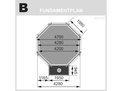 Pool Holzpool Modell 2 Variante B kdi mit Sonnenterrasse Produktbild #2