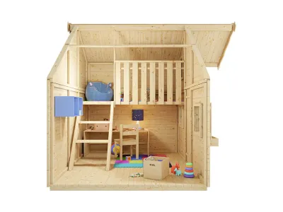 Spielhaus Tom 15 mm naturbelassen Produktbild #5