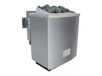 Gartensauna Musta Komplettset mit BIO 9 kW Ofen mit externer Steuerung Produktbild #14