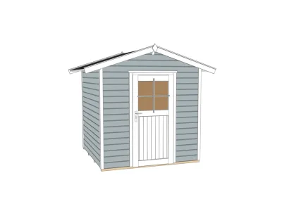 Gerätehaus 223 Gr. 1 21 mm grau Produktbild #3