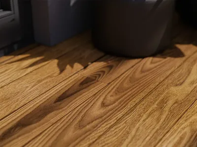 Terrassendiele Thermo-Esche TENI-Clip Endlosverlegung Produktbild #2
