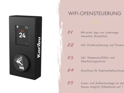 Karibu Sparset Saunaofen 9 kW  Produktbild #5