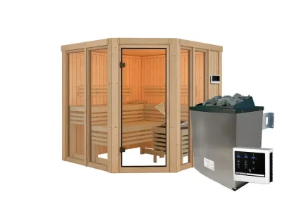 Sauna Airi SET mit Ofen 9 kW, externer Steuerung Produktbild #16