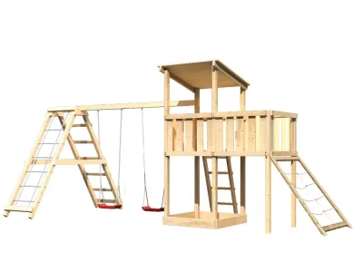 Spielturm Anna naturbelassen mit Varianten Produktbild #7