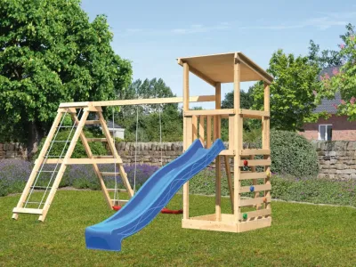 Spielturm Anna naturbelassen mit Varianten Produktbild #1