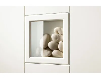 Paneele Bocado 200 Uni weiß glänzend Dekor Produktbild #5