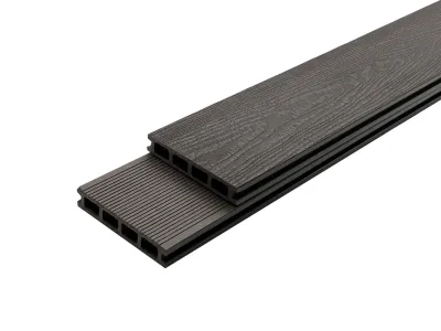 Terrassendiele WPC grau Holzoptik geprägte Oberfläche Produktbild #5