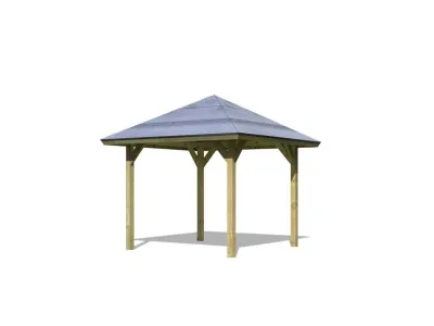Pavillon Bergen 1 kesseldruckimprägniert Produktbild #2