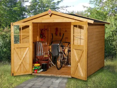 Gerätehaus 316 Gr. 5 19 mm lasiert Produktbild #1