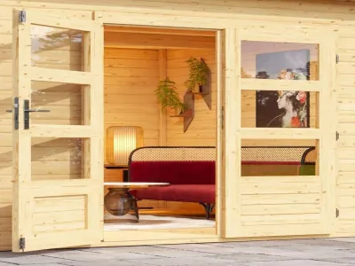 Gartenhaus Northeim 6 40 mm naturbelassen Produktbild #5