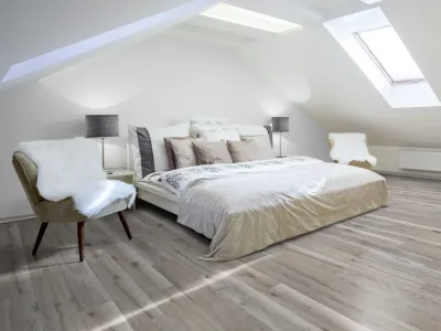 Korkboden Naturboden DESIGNTrend Eiche Greystone Holzoptik Landhausdiele Produktbild #4