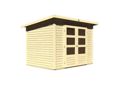 Gartenhaus Stockach 3 19 mm naturbelassen Produktbild #10