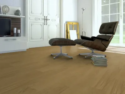 Korkboden Naturboden DESIGNTrend Eiche Pure Landhausdiele Produktbild #5