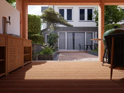 Terrassendiele Sibirische Lärche Produktbild #1