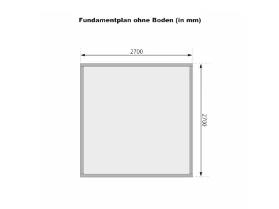 Gartenhaus Qubic 2  Produktbild #4