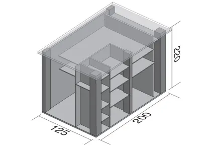 Gerätehaus Garten [Q] Kompakt grau Produktbild #2