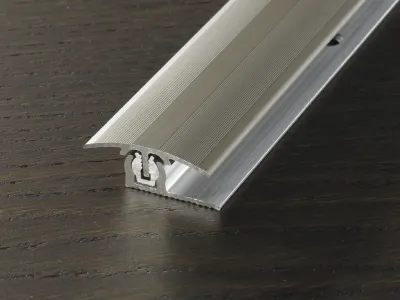 Übergangsprofil PROVARIO Universal Aluminium eloxiert Edelstahl Produktbild #1