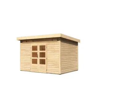 Gartenhaus Kandern 7 28 mm terragrau Produktbild #21