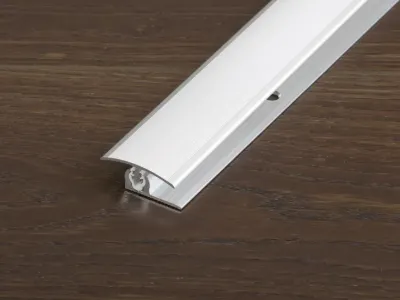 Übergangsprofil PROVARIOclip Universal Aluminium eloxiert Silber Produktbild #1