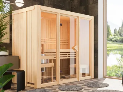 Sauna Avari 2 naturbelassen Produktbild #1