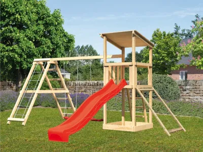 Spielturm Anna naturbelassen mit Varianten Produktbild #1