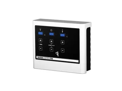 Saunahaus Mikka mit Milchglastür, inkl. 9 kW Saunaofen mit externer Steuerung Produktbild #11