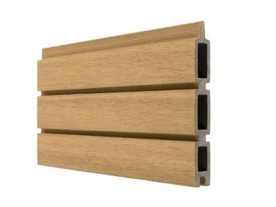 WPC Modern Fence Board Red Cedar Produktbild #1