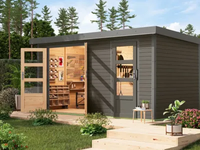 Gartenhaus Merkur 19 mm Produktbild #1