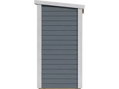 Geräteschrank Mülltonnenbox Multibox 3 14 mm hellgrau Produktbild #9