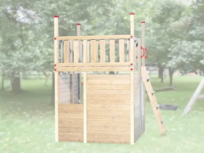 Verkleidung für Tabaluga Spielturm 816 D Produktbild #1