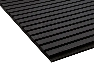 Akustikpaneele Dekor-Wandpaneele Quadrado Black Oak geölt Produktbild #4