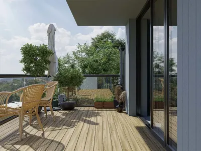 Terrassendiele Kiefer  Produktbild #1
