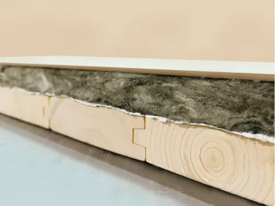 Sauna Lumi 1 Massivholz, ohne Ofen Produktbild #8