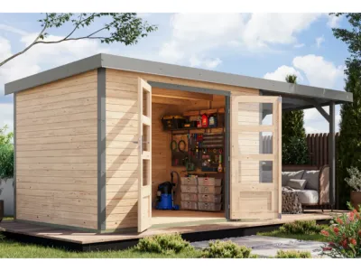 Gartenhaus Jupiter 4 19 mm Produktbild #2