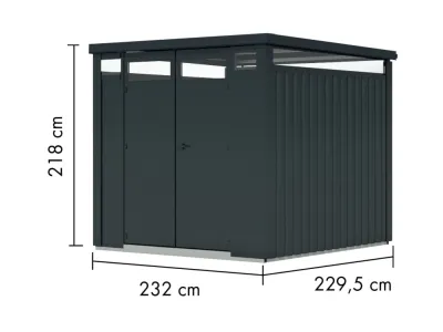 Metall-Gerätehaus "Østen 2" Produktbild #6