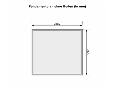 Gartenhaus Bielefeld 1,5 19 mm naturbelassen Produktbild #4