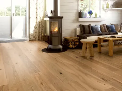 Parkett Eiche rustikal astig geölt Landhausdiele Produktbild #2