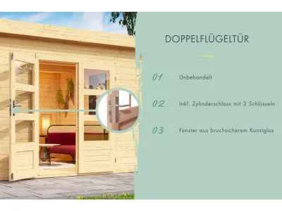 Gartenhaus Lahar 3,5 19 mm Produktbild #5